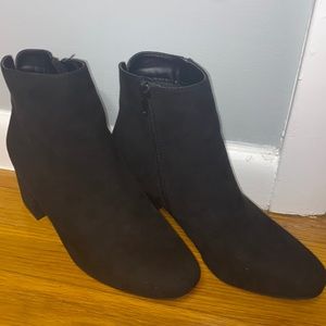 Black Heeled Ankle Boots